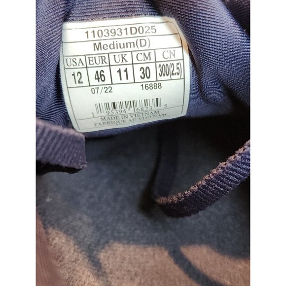 Brooks Ghost 15 Men’s Blue 12 D Running Shoes Flintstone/Peacoat/Oak 1103931D025